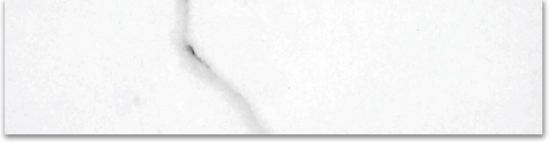 Treasure Statuario 3x12 Polished Bullnose | Glens Falls Tile & Supplies