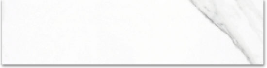 Treasure Statuario 3x12 Polished Bullnose | Glens Falls Tile & Supplies