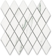 Treasure Statuario Polished Diamond Mosaic | Glens Falls Tile & Supplies