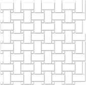 Treasure Ultimate Dolomite Polished Basketweave Mosaic | Glens Falls Tile & Supplies