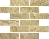 Walnut 2X6 Mosaic | Glens Falls Tile & Supplies