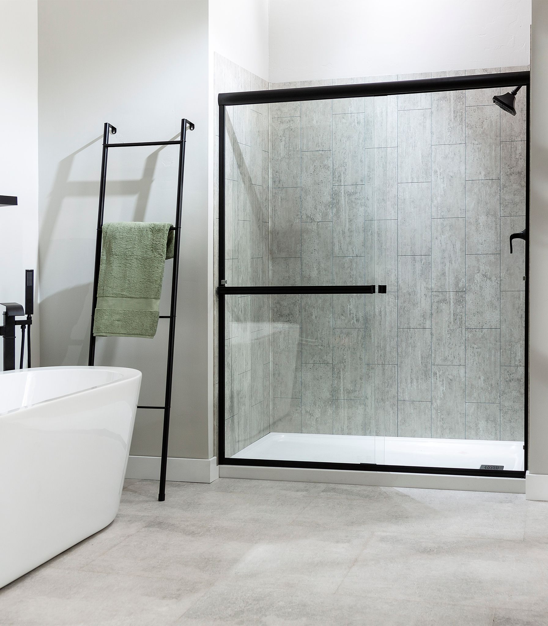 Wind Gust Shower Wall Kit 36x36x78 | Glens Falls Tile & Supplies