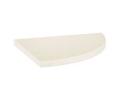Marmiline Ivory 9x9 Corner Shelf | Glens Falls Tile & Supplies