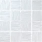 3"x3" White Glass Mosaic | Glens Falls Tile & Supplies