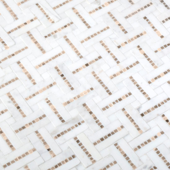 Gazebo Cream Mosaic | Glens Falls Tile & Supplies