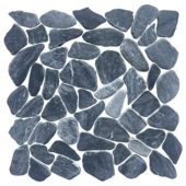 Mini Opus Matte Grey Mix Marble Stone Interlocking | Glens Falls Tile & Supplies