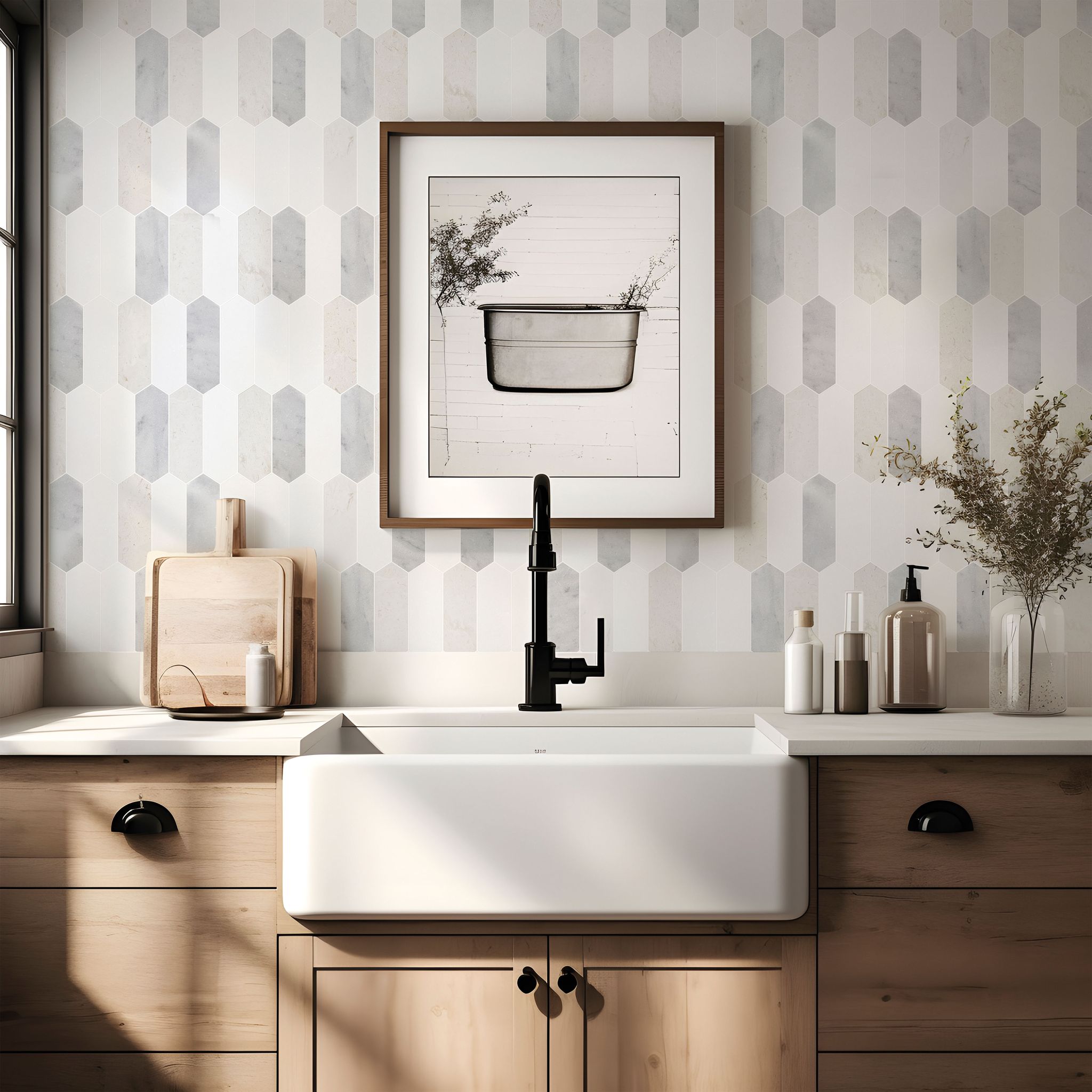 Picket White | Glens Falls Tile & Supplies