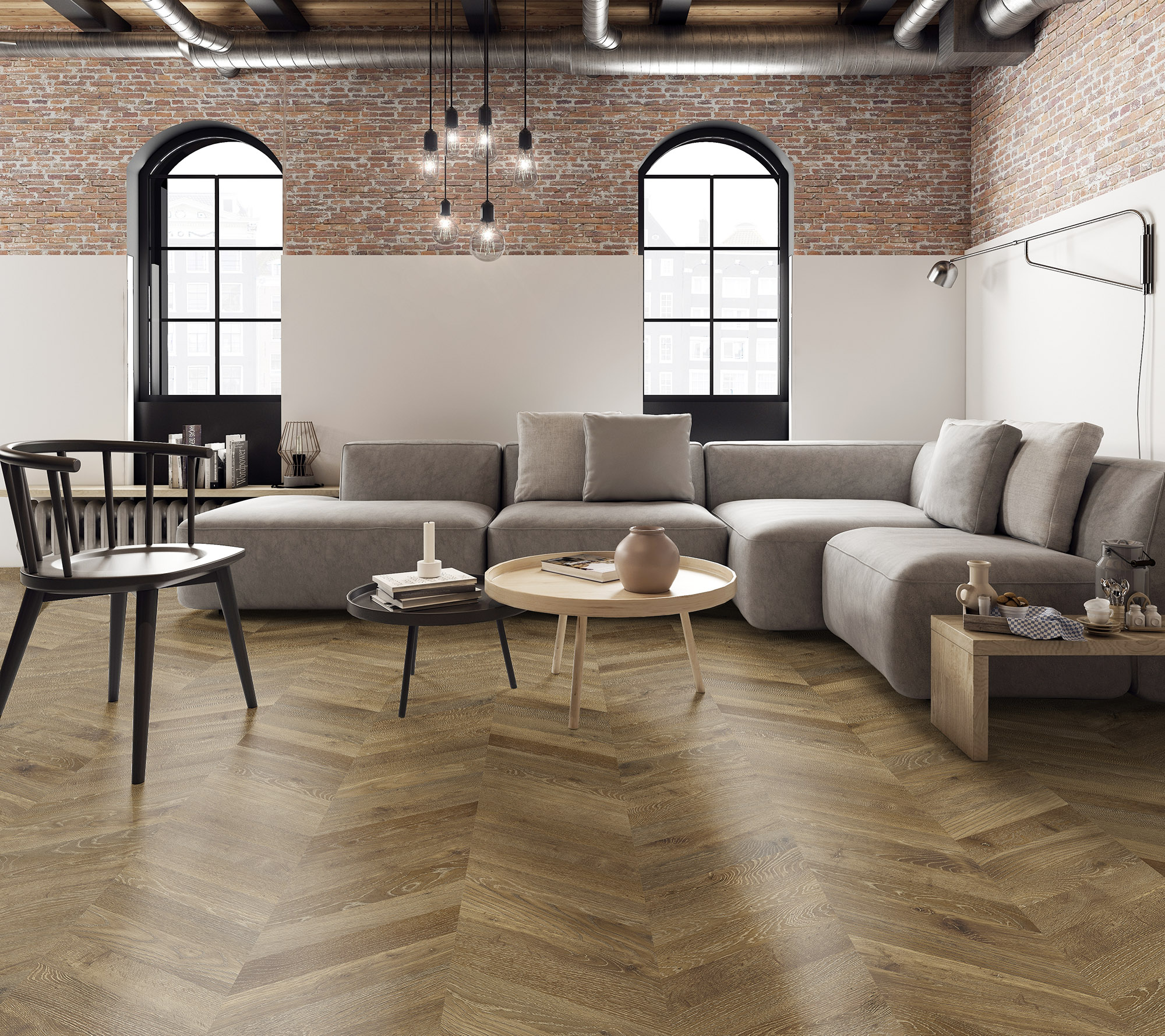 True Earth Chevron 4 | Glens Falls Tile & Supplies