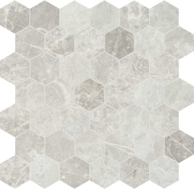 Apollo Argento 2 Hexagon Mosaic