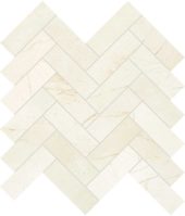 Avorio Crema 1.25x4 Herringbone Mosaic | Glens Falls Tile & Supplies
