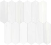 Cosmo Lumino 2x6 Picket Mosaic | Glens Falls Tile & Supplies