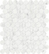 Eterna Bianco 1.25 Honed Penny Round Mosaic | Glens Falls Tile & Supplies