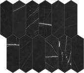 Galaxia Nero 2x6 Picket Mosaic | Glens Falls Tile & Supplies