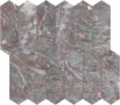 Sereno Burgundy 2x6 Picket Mosaic | Glens Falls Tile & Supplies