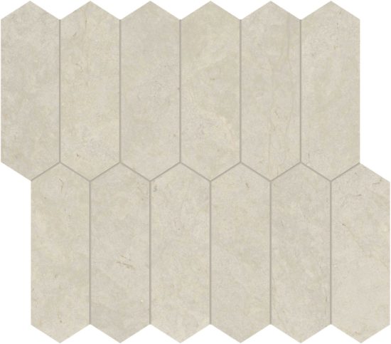 Tierra Halo 2x6 Picket Mosaic