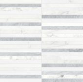 Utopio .5x6 Stacked Polar Mosaic | Glens Falls Tile & Supplies