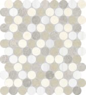 Utopio 1.25 Penny Round Dune Mosaic | Glens Falls Tile & Supplies