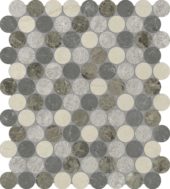 Utopio 1.25  Penny Round Terra  Mosaic | Glens Falls Tile & Supplies