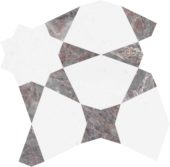 Utopio Stellar Burgundy Mosaic | Glens Falls Tile & Supplies