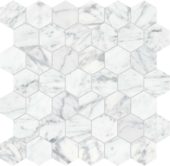 Virtue Bianco 2 Hexagon Mosaic | Glens Falls Tile & Supplies