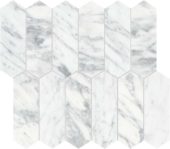 Virtue Bianco 2x6 Picket Mosaic | Glens Falls Tile & Supplies