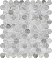 Volcana Notte 1.25 Penny Round Mosaic | Glens Falls Tile & Supplies