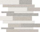 Fabrika Random Strip Mosaic Light Matte | Glens Falls Tile & Supplies
