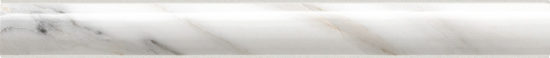 Obsession .5x10 Calacatta Quarter Round | Glens Falls Tile & Supplies