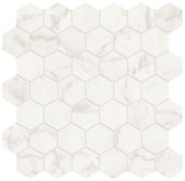 Royal Stoneworks 2" Cloudstone White Hex | Glens Falls Tile & Supplies