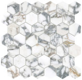 Royal Stoneworks 2" Italian Arabescato Hex | Glens Falls Tile & Supplies