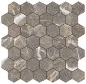 Royal Stoneworks 2" Regal Brown Marble Hex | Glens Falls Tile & Supplies