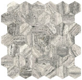 Royal Stoneworks 2" Regal Grey Vein Hex | Glens Falls Tile & Supplies