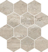 Saturnia 3x3 Hex Navona Matte | Glens Falls Tile & Supplies