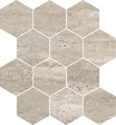Saturnia 3x3 Hex Navona Matte | Glens Falls Tile & Supplies