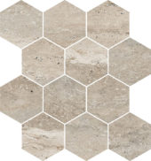 Saturnia 3x3 Hex Navona Matte | Glens Falls Tile & Supplies