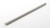 Aruba Silver Gloss .39x9 Trim | Glens Falls Tile & Supplies