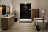 Black Ice Gloss Shower Wall Kit 36x60x94 | Glens Falls Tile & Supplies