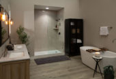 Drift Sand Gloss Shower Wall Kit 32x60x94 | Glens Falls Tile & Supplies