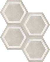 Form 7" Hexagon Frame Sand | Glens Falls Tile & Supplies