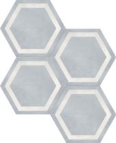 Form 7" Hexagon Frame Tide | Glens Falls Tile & Supplies