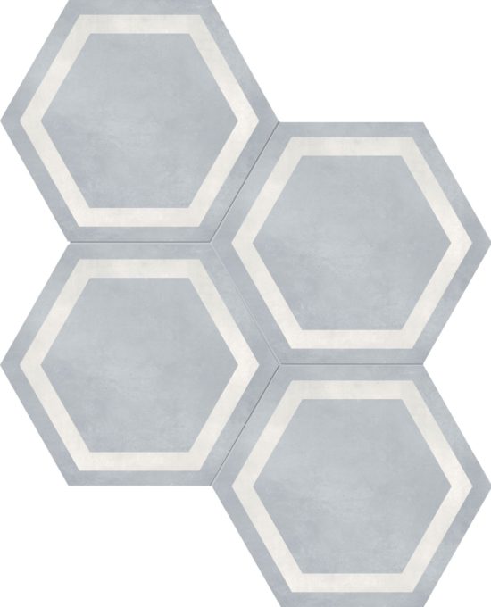 Form 7" Hexagon Frame Tide | Glens Falls Tile & Supplies