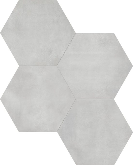Form 7" Hexagon Ice | Glens Falls Tile & Supplies