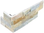Ledger Stone 6x18 Beach Walk Assembled Corner | Glens Falls Tile & Supplies
