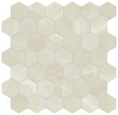 Lustra 2" Hex Onyx Crema Honed | Glens Falls Tile & Supplies
