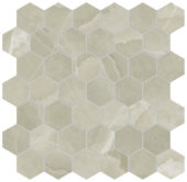 Lustra 2" Hex Onyx Sage Honed | Glens Falls Tile & Supplies