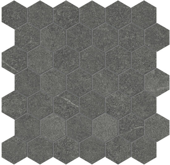 Mjork 2 Hex Carbon | Glens Falls Tile & Supplies
