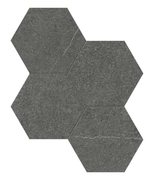 Mjork 6 Hex Carbon | Glens Falls Tile & Supplies