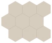 Monoforma 4" Hex Oasis Silk | Glens Falls Tile & Supplies