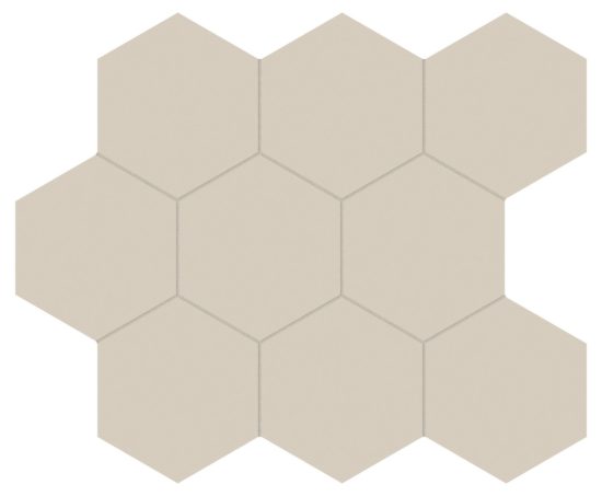 Monoforma 4" Hex Oasis Silk | Glens Falls Tile & Supplies