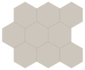 Monoforma 4" Hex Storm Silk | Glens Falls Tile & Supplies